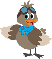 A picture of Auntie Duck